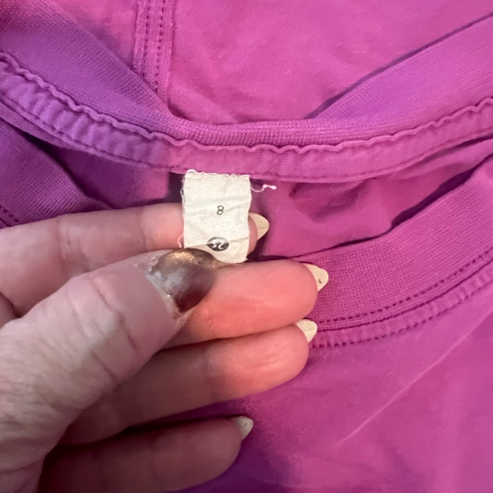 lululemon athletica Purple Tennis skirt and Tee Set - Picture 5 of 6